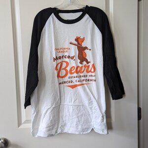 NEW! Plus Baseball Raglan Tee